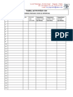 Tabel Activitati Cdi - Primire-predare Cheie Şi Inventar (2013-2014)