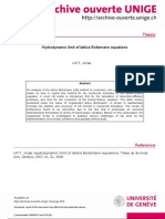 Jonas Latt PHD Thesis