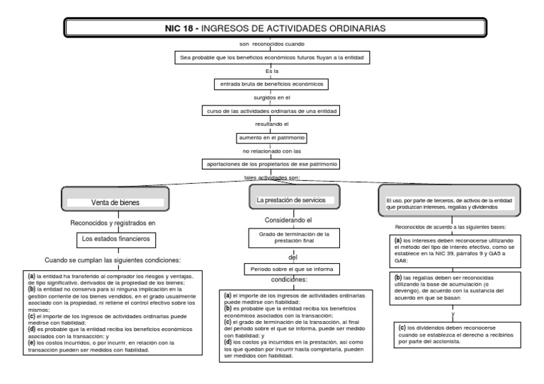 Mapa Conceptual NIC 18