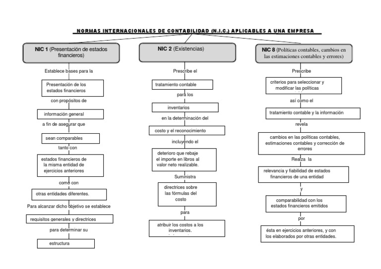 Mapa ConceptualNIC 1, 2 y 8