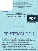 Epistemologia Ramon Gonzalez
