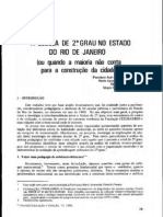 1986 Escola de 2 Grau No Estado Do Rio de Janeiro