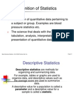 Definition of Statistics: Basic Business Statistics, 10e © 2006 Prentice-Hall, Inc. Chap 2-1