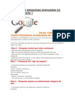 Como Fazer Pesquisas Avançadas No Google