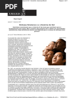 Defesas Celulares e a Vitamina Do Sol (Scientific American Brasil)