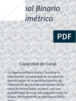 Canal Binario Simetrico PDF
