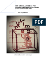 El Placer Granulado de La Voz, La Poesía Sonora y Sus Aledaños en El Uruguay (1830 - 2000)