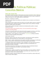Análise de Políticas Públicas