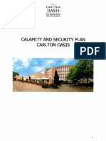 Calamity and Security Plan Carlton Oasis