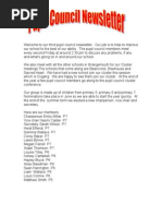 Welcome to Our Third Pupil Council Newsletter