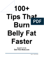 100 Tips That Burn Fat Faster 74815
