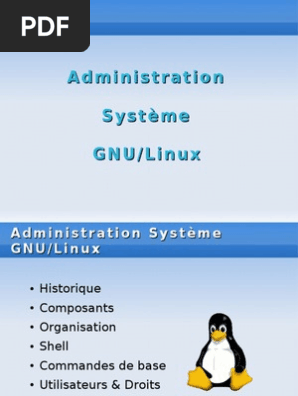 Formation Linux Pdf Gnou Unix