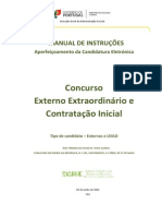 Manual de Instruções - Aperfeiçoamento Da Candidatura Eletrónica CEE e CI RR - 2014