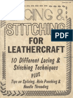 Lacing and Stitching For Leathercraft