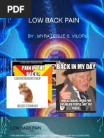 Download LOW Back Pain  by Maya Vil SN230506447 doc pdf