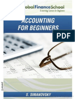 Accounting For Beginners by Shlomo Simanovsky