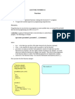 Lecture 11 CFP1 Functions