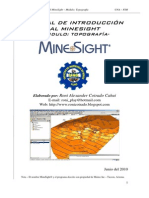 Manual Introducción MineSight - Topografia
