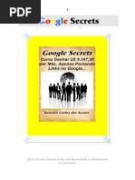 Segredos do google