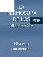 La Hermosura de Los Numeros