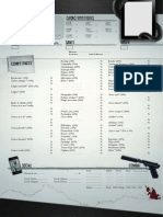 Delta Green Character Sheet PDF