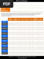 Quadro Plano de Ataque