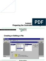 Lesson 7: Configuring Preparing The Controller For A Program