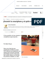 ¡Encontré Tu Smartphone y Sé Quién Eres! - Forbes México
