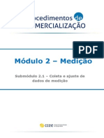 2.1 - Coleta e Ajuste Dos Dados de Medição