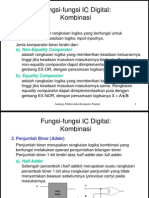 Fungsi-fungsi IC Digital Kombinasional