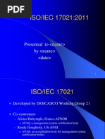 Iso Iec 17021 2011 Overview