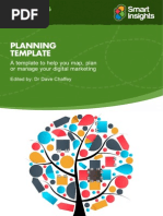 Download RACE Digital Marketing Plan Template Smart Insights by Gia Romano SN230525393 doc pdf