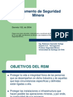 Reglamento de Seguridad Minera 1 111996