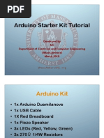 Arduino Starter Kit Tutorial v02