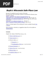 Boyle's Wisconsin Safe-Place Law