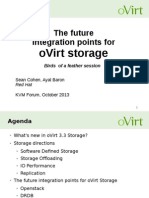 KVM Forum 2013 OVirt Storage