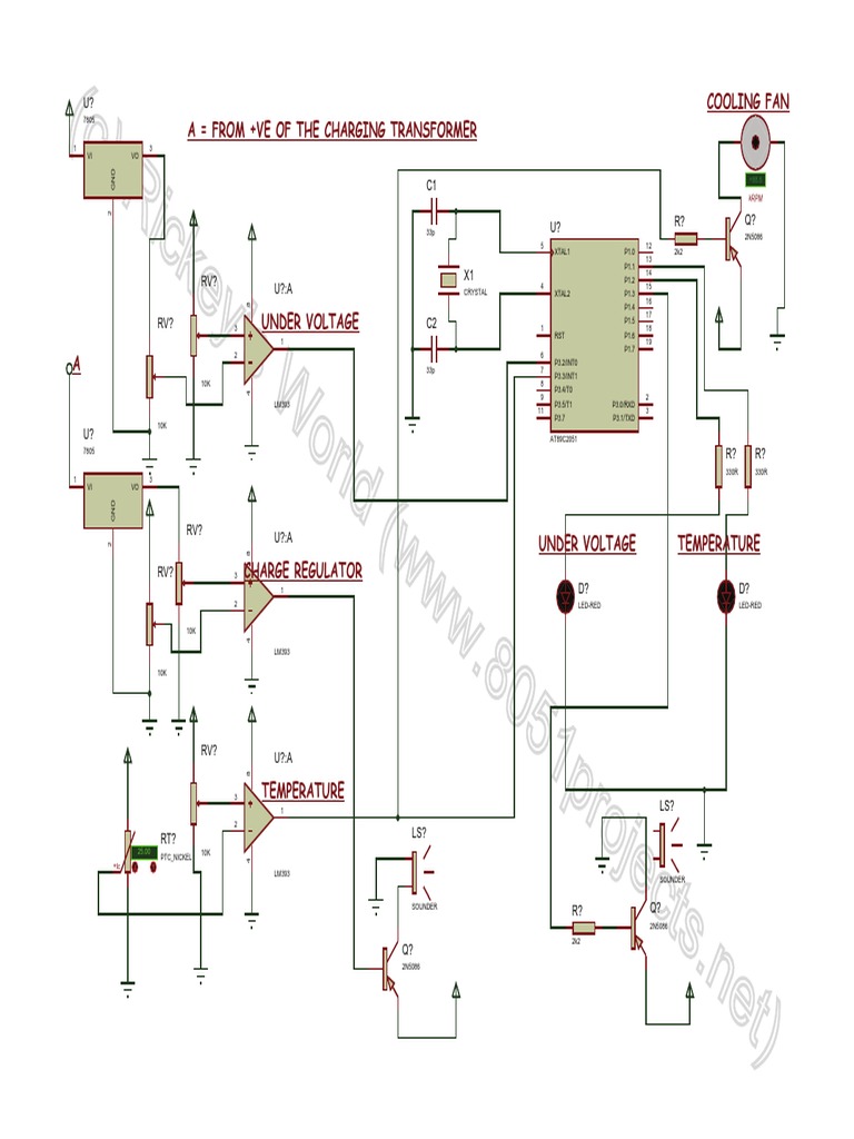Circuit Design for Voltage Regulator and Sensors | PDF