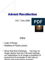 advent recollection