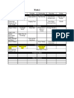 12 Week P34 Schedule