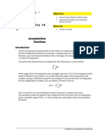 Activity 3: Accumulation Functions