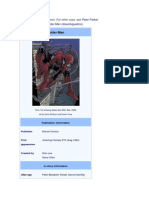 Spider-Man: "Peter Parker" Redirects Here. For Other Uses, See and