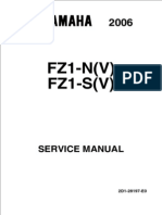 Yamaha FZ1 06 Service Manual