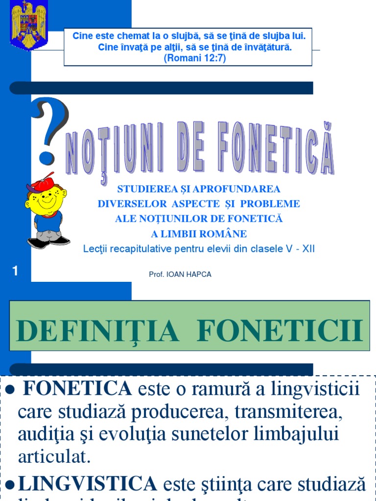 0notiuni De Fonetica