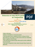 FIDIC Lecture - EOT & Related Costs in Construction (1)