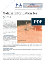 Malaria Information for Pilots