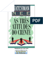 As Três Atitudes Do Crente - Watchman Nee