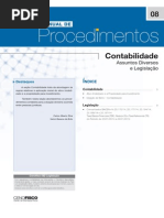 Manual de Procedimentos - Cenofisco Nº 08 (Contabilização de Doações e Ativo Imob)