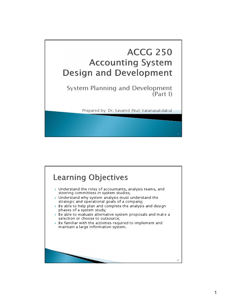 System Planning and Development Guide | PDF | Systems Design ...