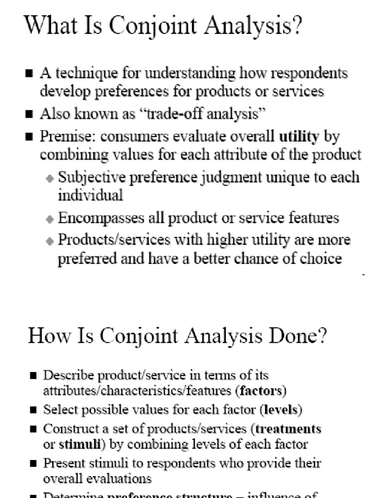Part Worth Estimation for Industrial Cleaner | PDF | Applied ...