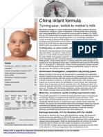 Infant Milk Formula China by Macquarie